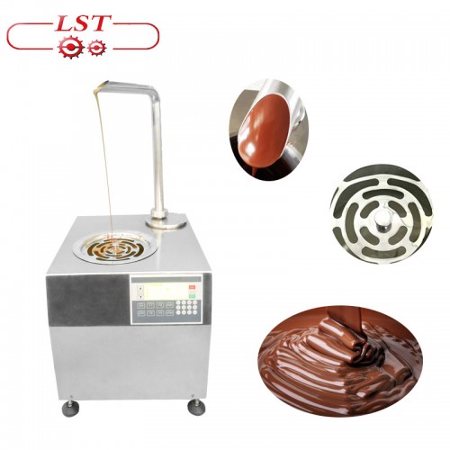 LST Máquina dispensadora de chocolate de alta calidad de 5,5 l, pequeña máquina templadora de chocolate caliente
