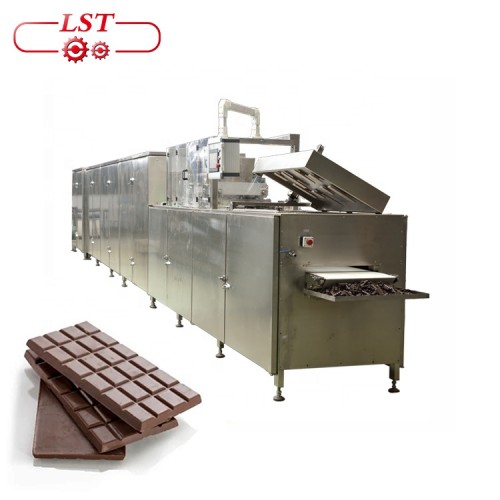 Automatisk kiks produktionslinje chokolade bar fremstilling linje maskine pris